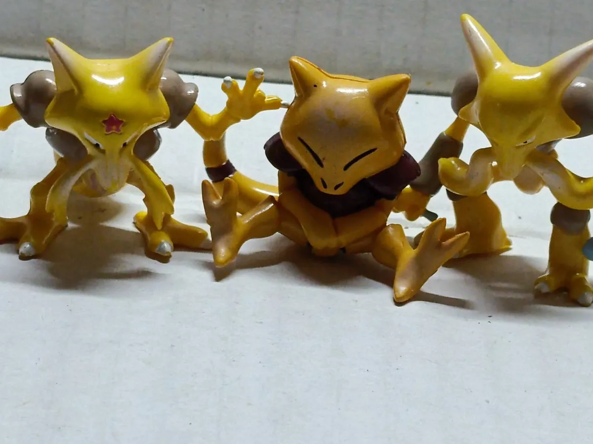 Abra Kadabra Alakazam Pokemon Action Figures