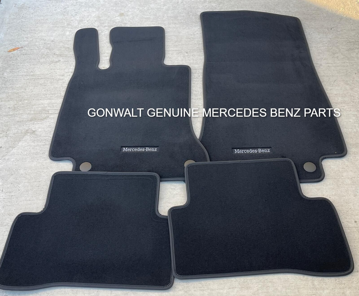 Mercedes Benz E63 53 AMG E450 E300 2019 Floor Mats Set 4