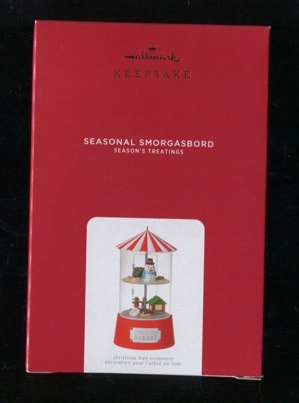 2021 Hallmark Ornament - SEASONAL SMORGASBORD - Season's Treatings - New in Box