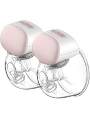 Wearable Double Breast Pump Hands Free, Portable Electric Breastfeeding Pump