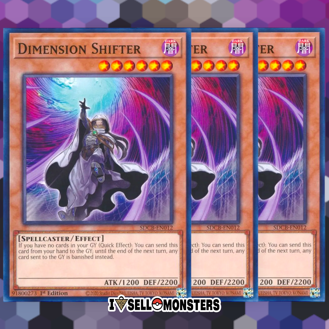 Secret Rare Pokémon Individual Trading Cards 3X Dimension Shifter