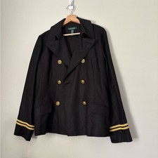 Vintage Ralph Lauren Linen Military Style Blazer