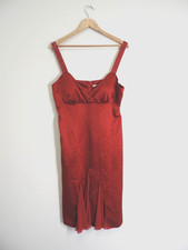 Amanda Wakeley Elements RED Evening Dress Sequin Straps  - Thames Hospice