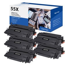 CE255X 55X Toner Cartridge For HP LaserJet P3015dn P3016 P3010 MFP M525dn M525f