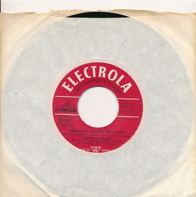 Frühmorgens, wenn die Hähne Krähn - Gottlob Frick - LC Single 7'' Vinyl 260/10