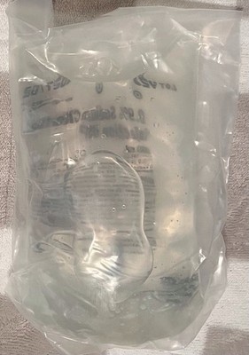 Baxter 0.9 Normal Saline Solution - Sterile-500mL Ex-6/27
