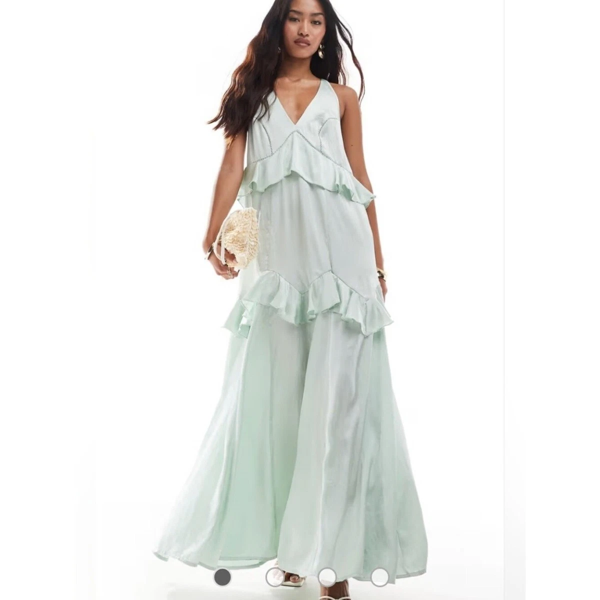 asos mint green maxi dress Dresses for Women for sale Dresses: Mesh Dresses