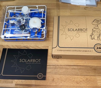 Lagoon SOLARBOT 6 in 1 solarbetriebener Bauprojektbausatz Robotik Roboter