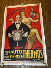 Antique Josephine Baker Poster I Have Two Love Litho Canvas Paul MOHR