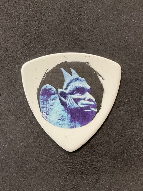 R.E.M. 40 Years Of Chronic Town Logo Guitar Pick (O)