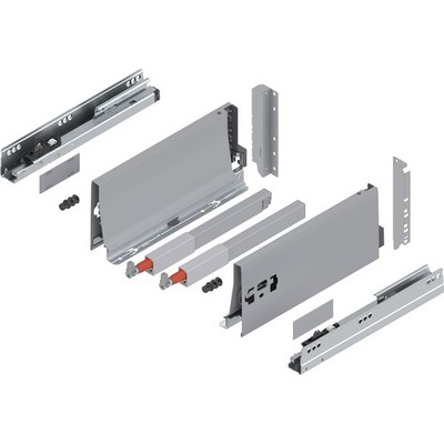 Blum Tandembox antaro D-Reling(K) | 1 Paar, 30kg 270mm | Vollauszug, grau