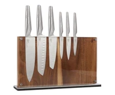 Curtis Stone 7 Piece Knife Block Set By Cusine:Pro Samurai Series 