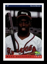 1993 Classic Best Team Sets Macon Braves #6 Mark Chambers NM Near Mint BXCP10