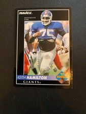 1992 Pinnacle Keith Hamilton RC #322 3