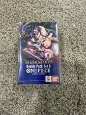 2025 One Piece TCG The Azure Sea's Seven Double Pack Box Set 9, Factory Sealed