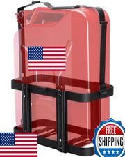 Racewill Lockable Jerry Can Mount Holder for 5 Gallon Gas Cans, Cold Rolled Stee