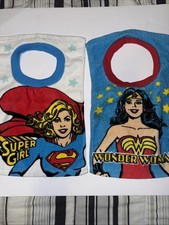 Supergirl and wonder woman big for baby