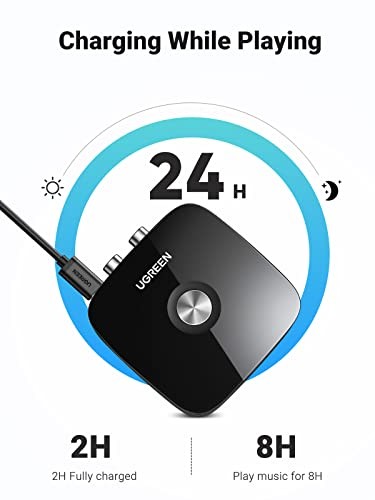 Bluetooth 5.3 Receiver for Hi-Fi, Low Latency Audio, 3.5mm Jack Aux and - Picture 3 of 5