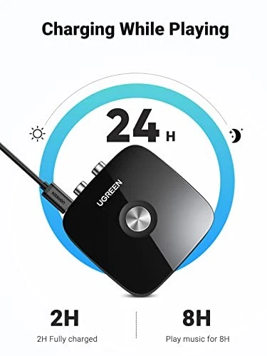 Bluetooth 5.3 Receiver for Hi-Fi, Low Latency Audio, 3.5mm Jack Aux and - Image 3 of 4