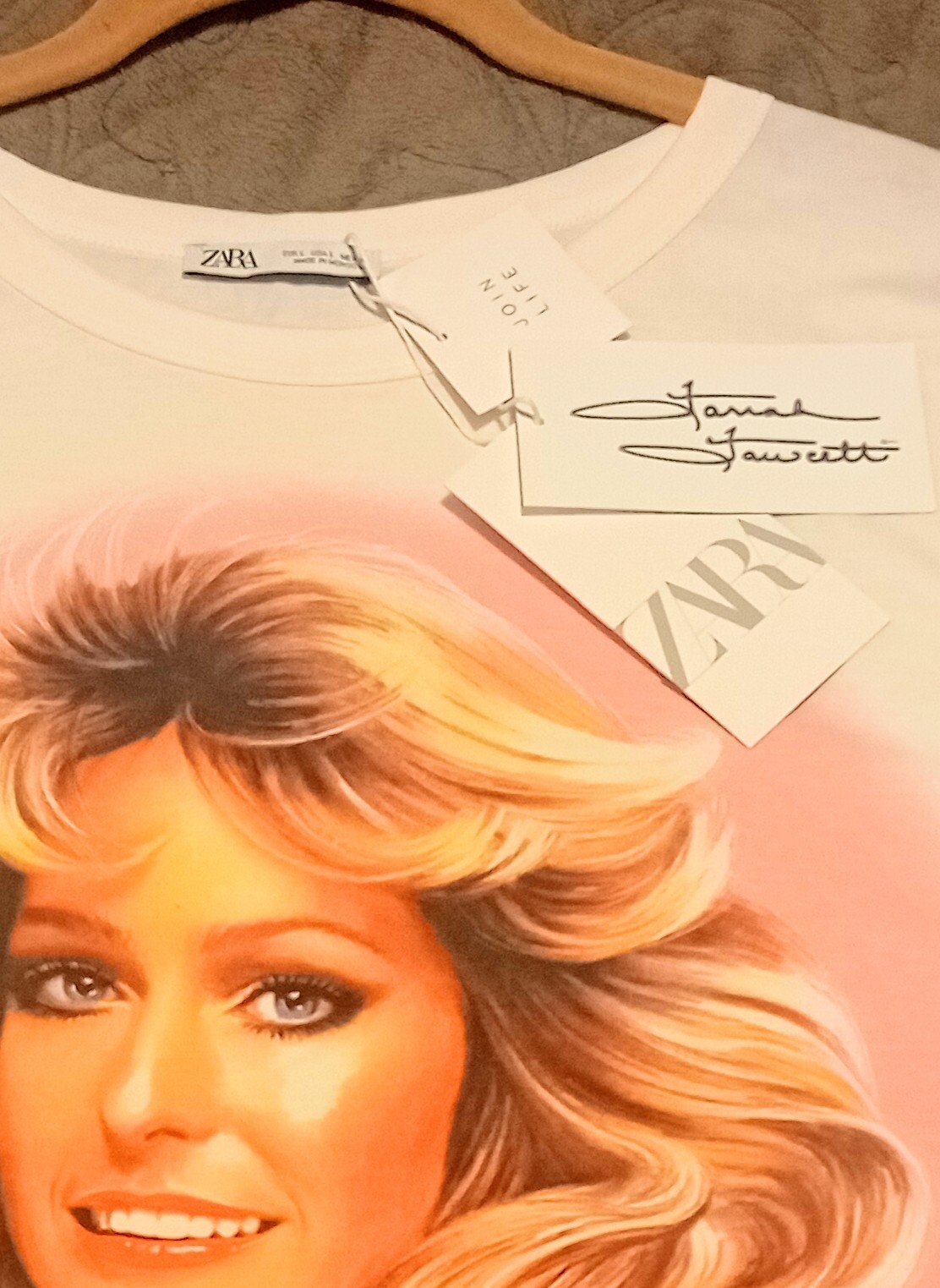 Zara Men's Farrah T Shirt LARGE PERFECT MINT CONDITION NWT image 3