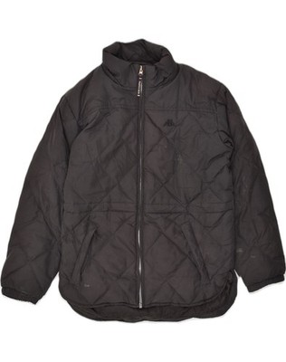KAPPA Mens Padded Jacket UK 36 Small Black AI42