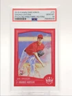 SHOHEI OHTANI 2018 DIAMOND KINGS ROOKIE PITCHING RED FRAME RC PSA 10 Q1739