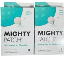 Hero Cosmetics MIGHTY PATCH Micropoint for Blemishes (2 packs 8pc/Each)EXP 7/27+