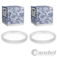 2X Vemo ABS-RINGE Sensorring Vorne Passend FüR Hyundai Tucson KIA Carens Sportag