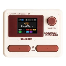 Pocket Master-Portable Multi Effects Pedal, 100+ Built-in Guitar/Bass/Acousti...