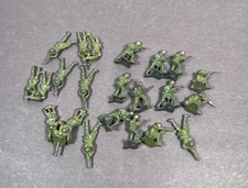 Authenticast Comet WWII GERMAN INFANTRY Metal Figure Set LOT Vintage