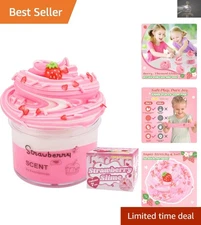 Unique Strawberry Butter Slime Kit - Perfect Birthday Gift for Kids Ages 3+