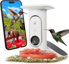 Birdbuddy Smart Solar Pro Hummingbird Feeder Camera AI Identification