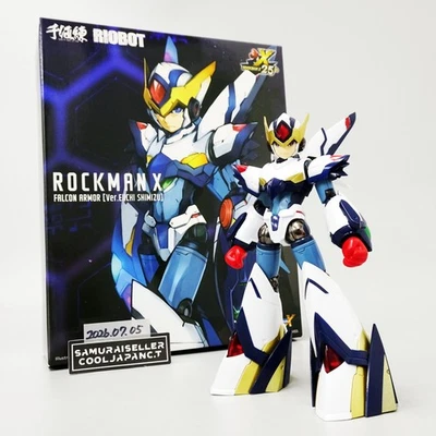 Sentinel RIOBOT Rockman Megaman X Falcon Armor Ver. EIICHI SIMIZU Figur gebra... - Bild 1 von 4