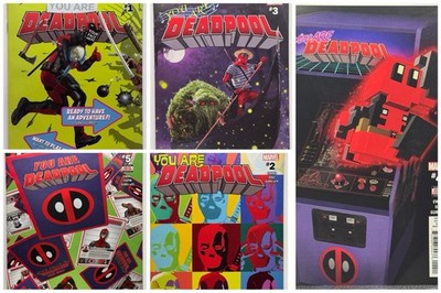 Marvel You Are Deadpool 1-5 Complete Set Ewing Diaz Espin Guru-eFX 2018 VF+