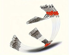 12-24pcs Fishing Leaders, Saltwater Tackle Ri...
