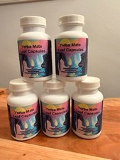 Yerba Mate Leaf Capsules - 300 Total Capsules Exp: 04/27
