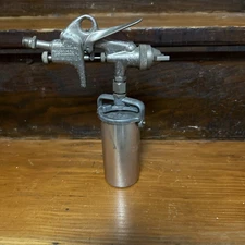 Vintage Binks Model 115 Conventional Touch-up Paint Spray Gun with 78SD Nozzle
