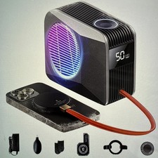 Phone Cooler for Gaming, 50W Magnetic Cell Phone Water Cooler RGB Cooling Fan