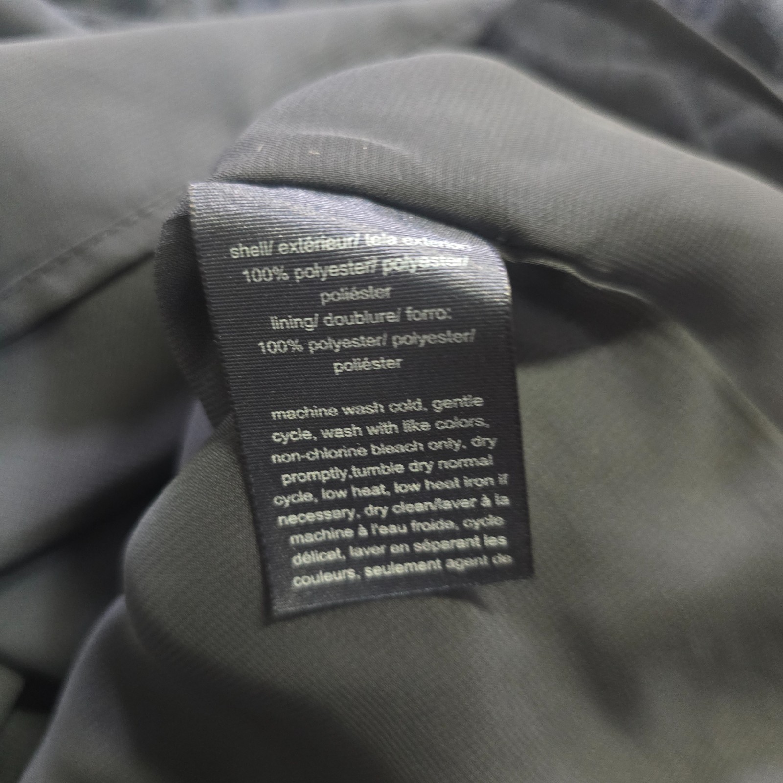 Tommy Hilfiger Top Women Size Small Blue Sheer Plaid Lined Tiered Casual Flowy thumbnail 10