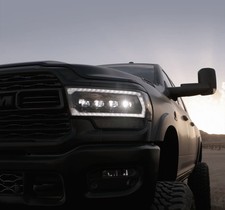 19-24 Ram 2500350045005500 Nova-series Led Projector Headlights Alpha-black
