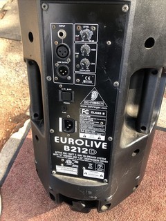 Behringer Eurolive B212D 550W 2 Way PA Speaker System 99 Cents Band Liquidation