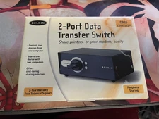Belkin 2-Port Data Transfer Switch P57144 for parallel or serial cables