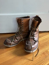 Red Wing Boots 10877 US 8.5  D Vintage Moc Toe Mens High 41.5