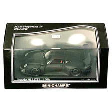 Minichamps Kyosho 1:43 Porsche 911 GT1 1996 Homologation Black Only 1,536 Made