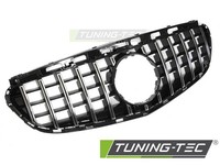 KüHlergrill Mercedes E-Klasse W212 Ab 2013 Bis 2016 Gt-Look Schwarz Chrom - 4...