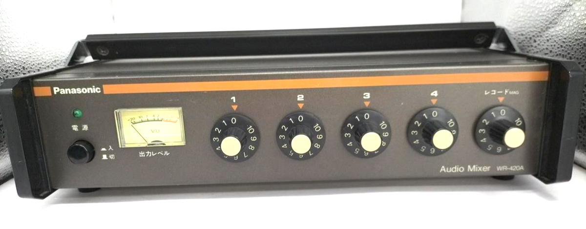 ナショナルオーディオミキサー　WR-420A ナショナルオーディオミキサー WR-420A ナショナルオーディオミキサー