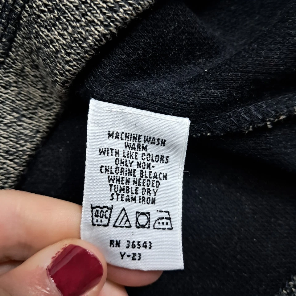 Мужской свитер Geoffrey Beene на молнии 1/4 100% хлопок серый 2X-Large - Изображение 4 из 4