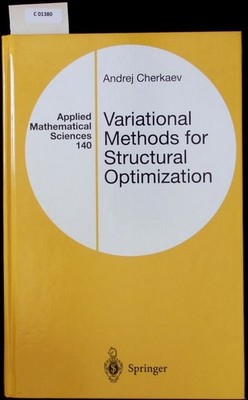 Variational methods for structural optimization. Applied mathematical sciences; 