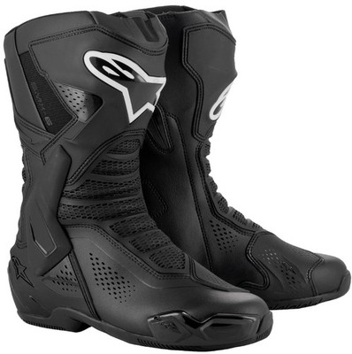 Alpinestars SMX-6 V3 Mens Vented Motorcycle Boots Black