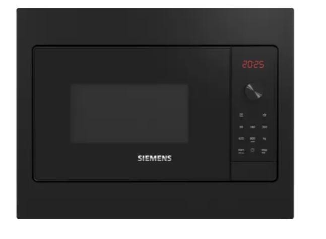 Siemens iQ300 BF523LMB3 microwave Built-in Solo microwave 20 L 800 W Black,
